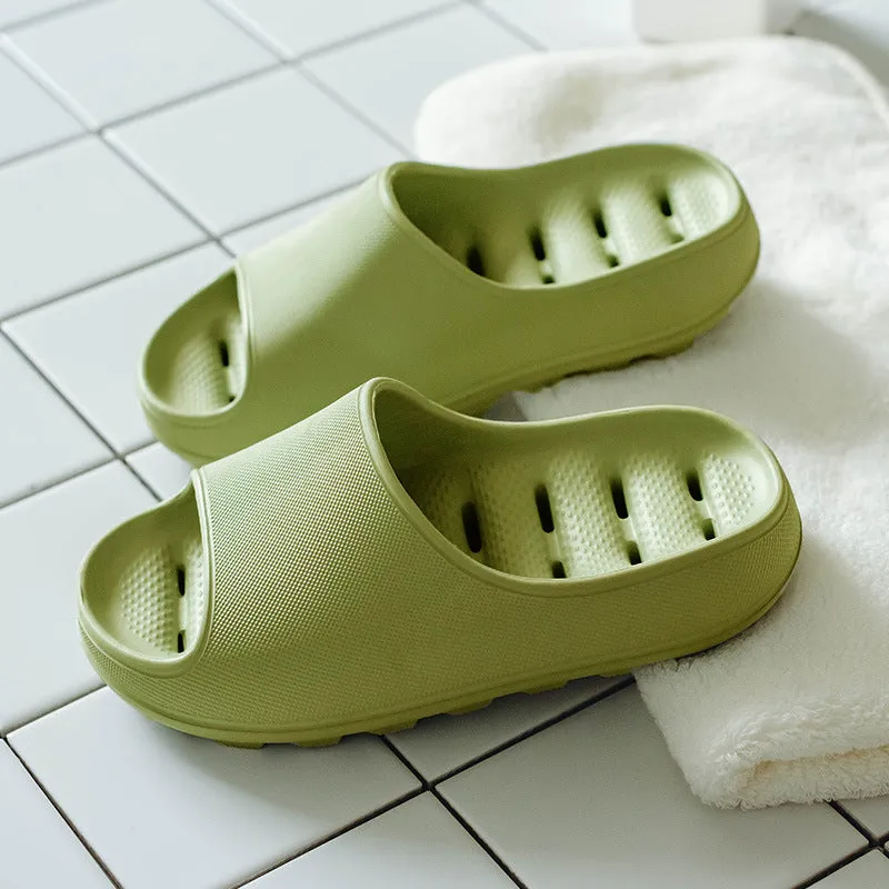 Home Non-slip Bathroom Bath Couple Thick-soled Home  Male Sandals