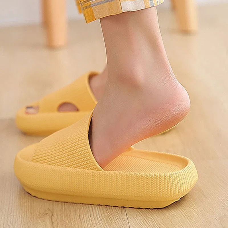 Home Non-slip Bathroom Bath Couple Thick-soled Home  Male Sandals