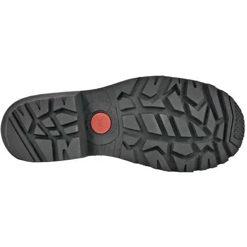 Hoss Men's Cross Cut 8" Composite Toe Waterproof Logger Work Boot - Black 80114
