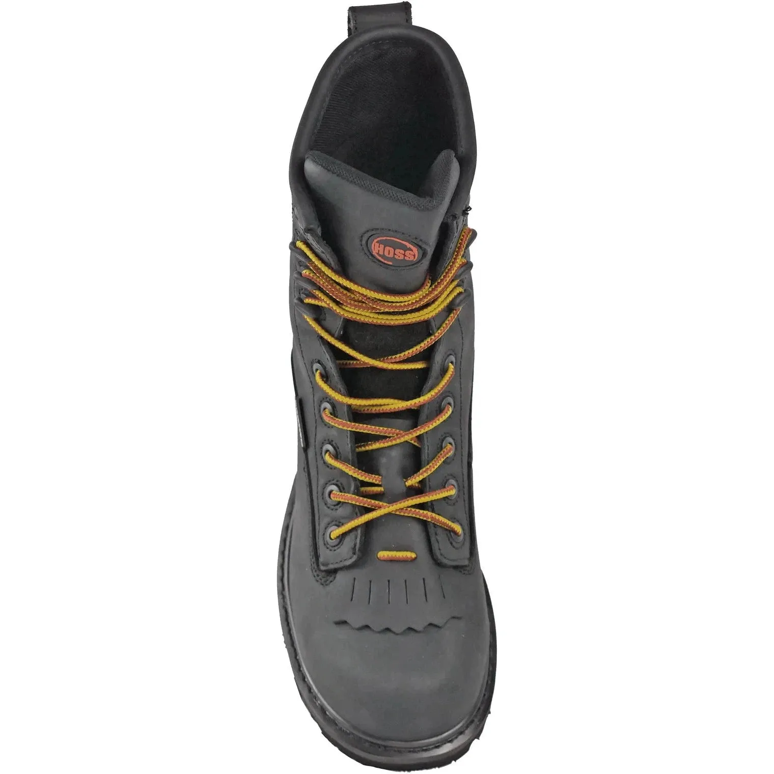 Hoss Men's Cross Cut 8" Composite Toe Waterproof Logger Work Boot - Black 80114