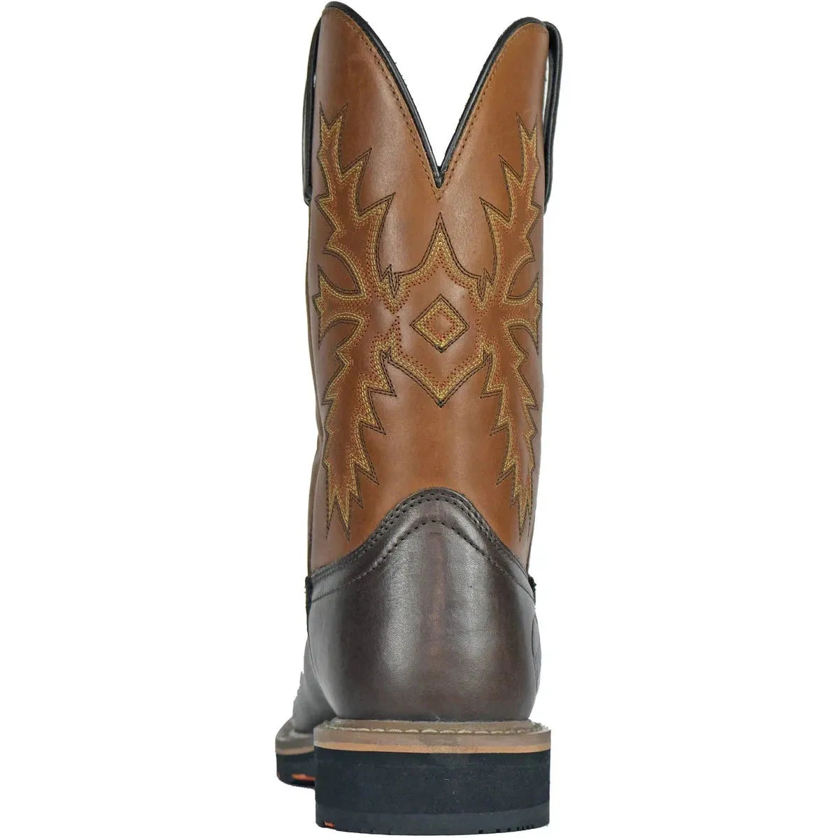 Hoss Men's Landon 11" Soft Toe Western Work Boot - Brown 92046