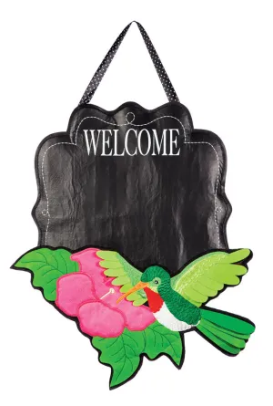 Hummingbird Felt Door Decor,2dhf1044