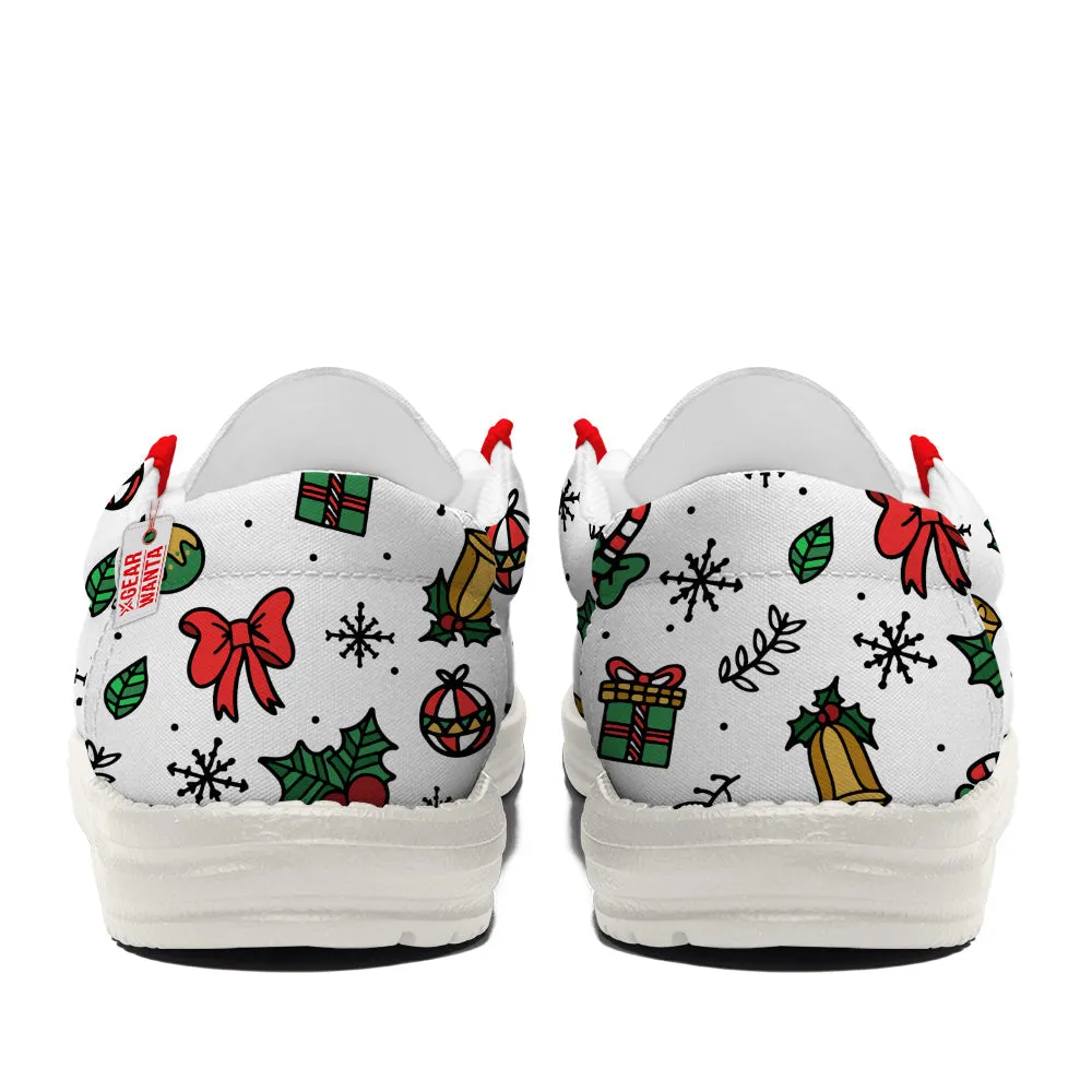 In A World Full Of Grinches Be A Cindy Lou Who Canvas Loafer Shoes