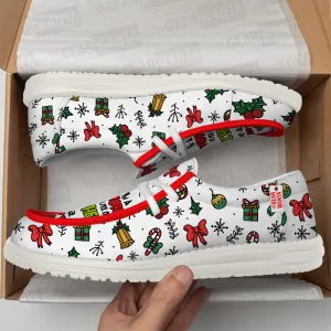 In A World Full Of Grinches Be A Cindy Lou Who Canvas Loafer Shoes