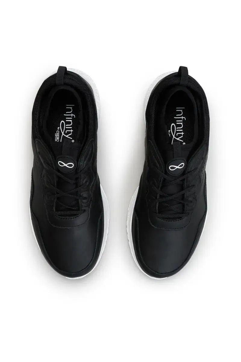 Infinity Men's Volta Athletic Work Shoes | Black & White