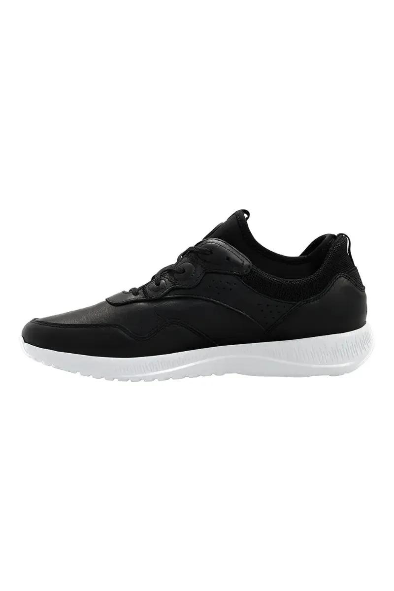 Infinity Men's Volta Athletic Work Shoes | Black & White