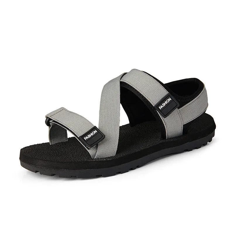 INSTOCK-Men's beach student slippers