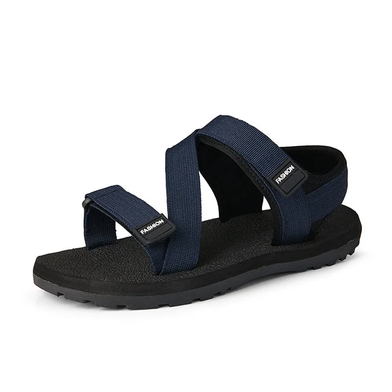 INSTOCK-Men's beach student slippers
