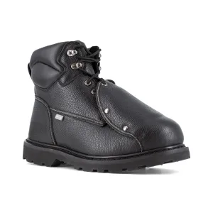 Iron Age Men's Groundbreaker 6" Steel Toe External Work Boot - Black - IA5016