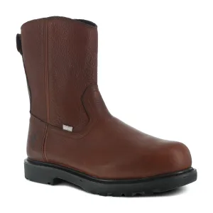 Iron Age Men's Hauler 10" Composite Toe Met Guard Wellington Work Boot - Brown - IA0195