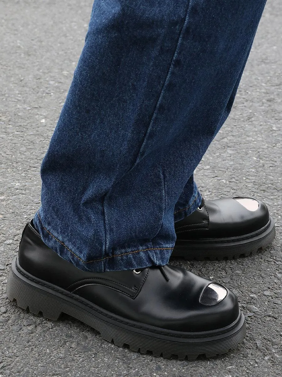 Iron Head Steel Low-top Thick-soled Boots