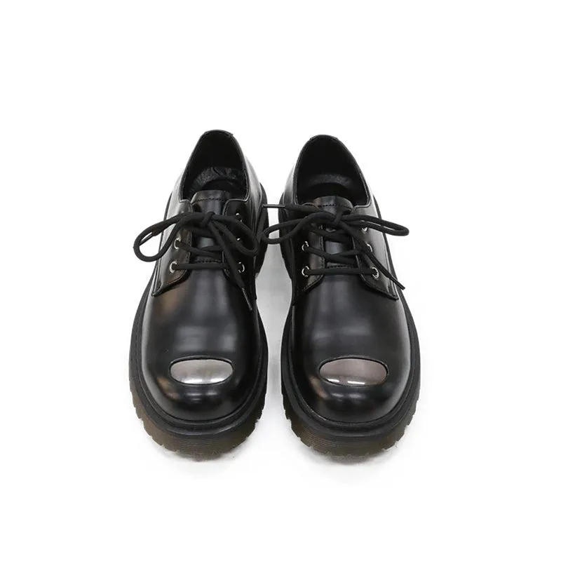 Iron Head Steel Low-top Thick-soled Boots