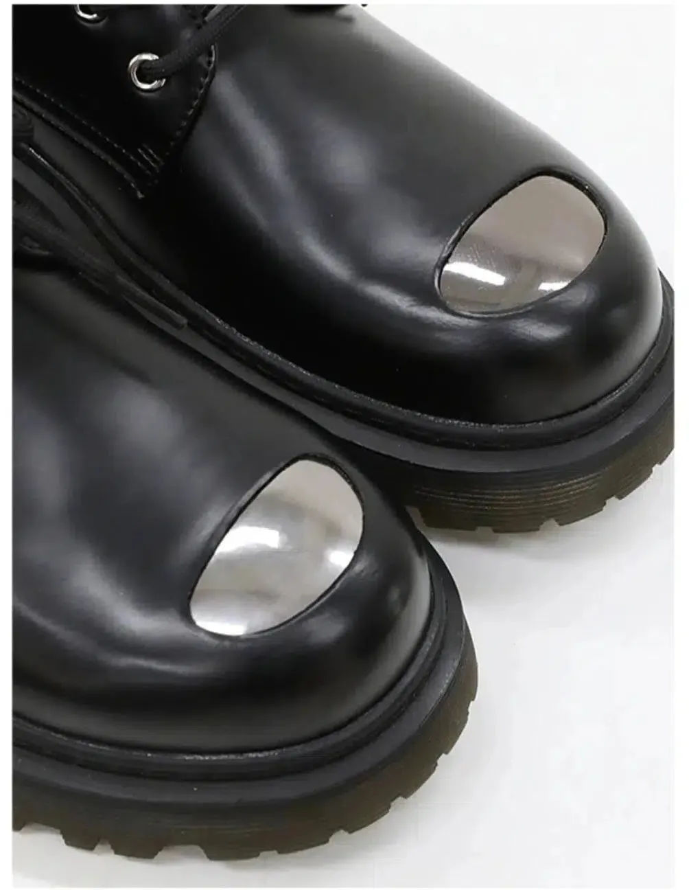 Iron Head Steel Low-top Thick-soled Boots