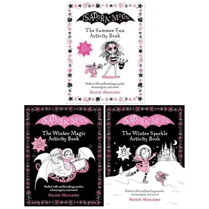 Isadora Moon The Winter Magic & Summer Fun Activity 3 Books Collection Set