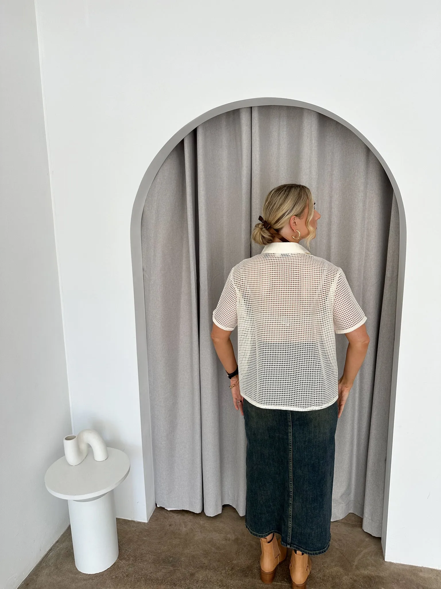 Joan Top- Cream