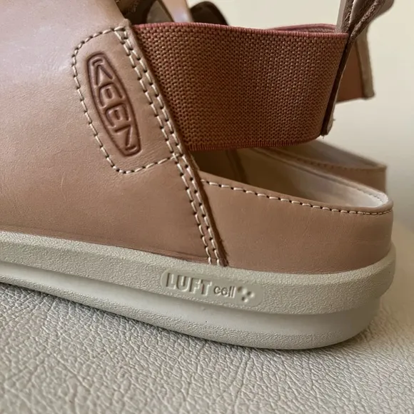 KEEN Lorelei II Slip-On Tan/Brick Dust Casual Shoes Women’s Size 9