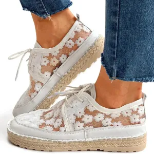 Kelly | Orthopedic Embroidered Shoes