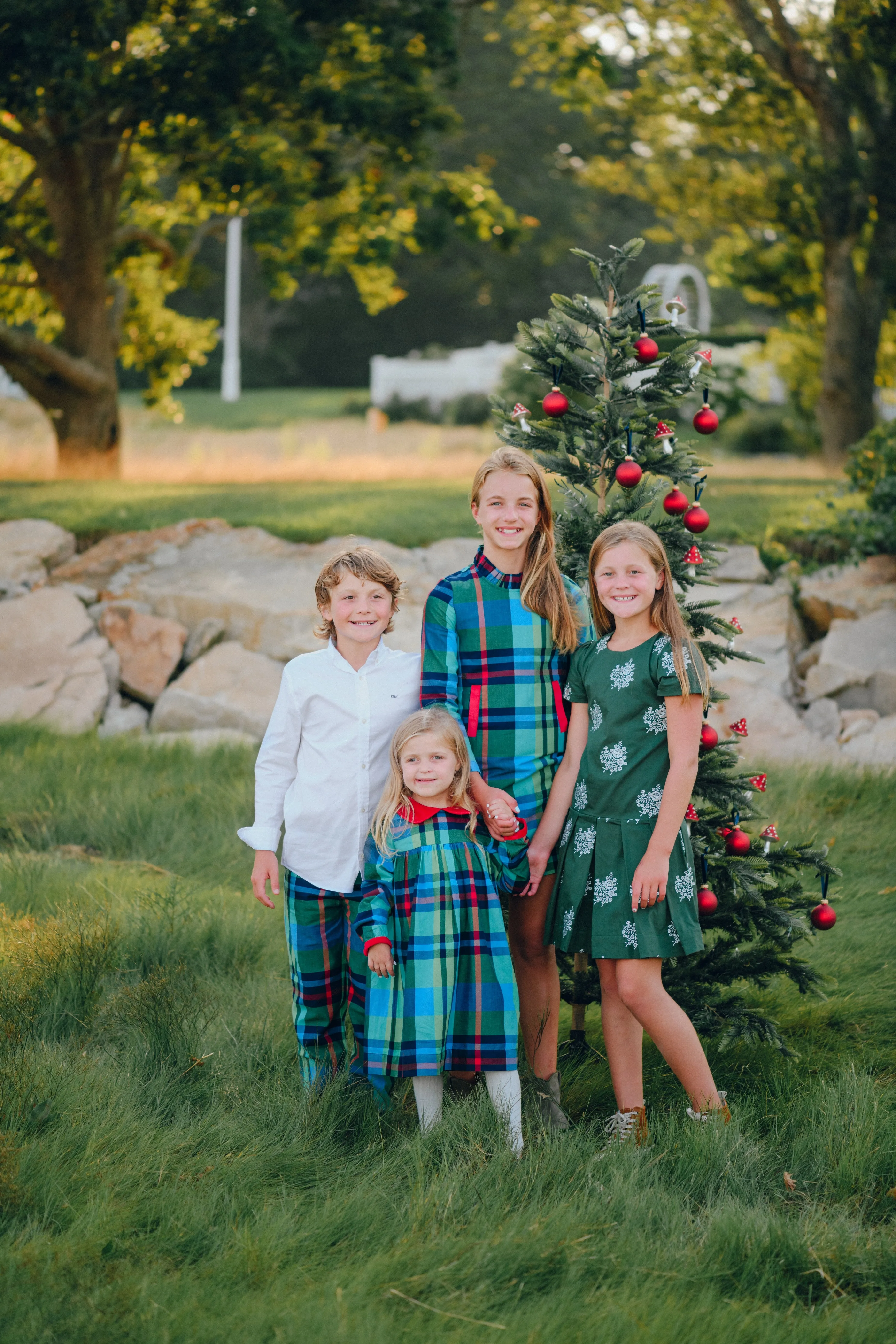 Kensington Plaid Scarlett Dress