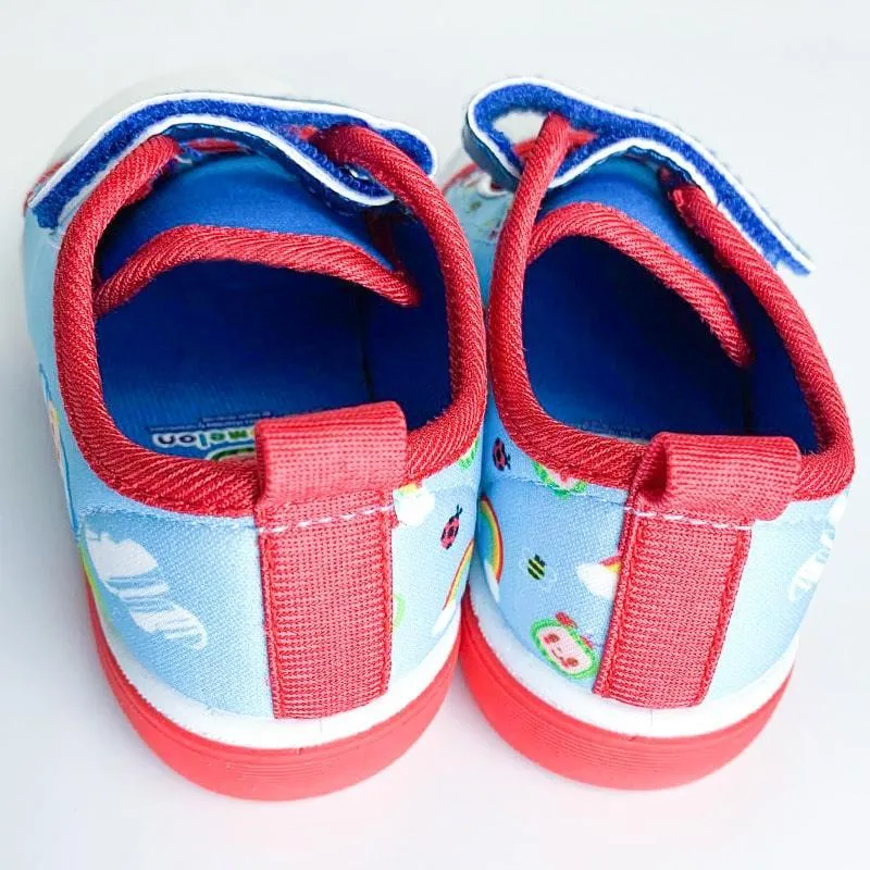 Kids Shoes Cocomelon Light-up Toddler Boys Canvas Shoes