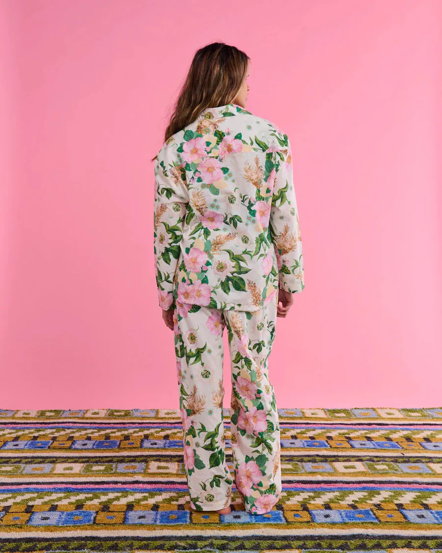 Kip & Co LADIES | Sunday Stroll Organic Cotton Long Sleeve Pyjama Set
