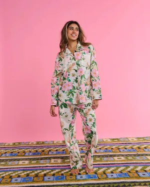 Kip & Co LADIES | Sunday Stroll Organic Cotton Long Sleeve Pyjama Set
