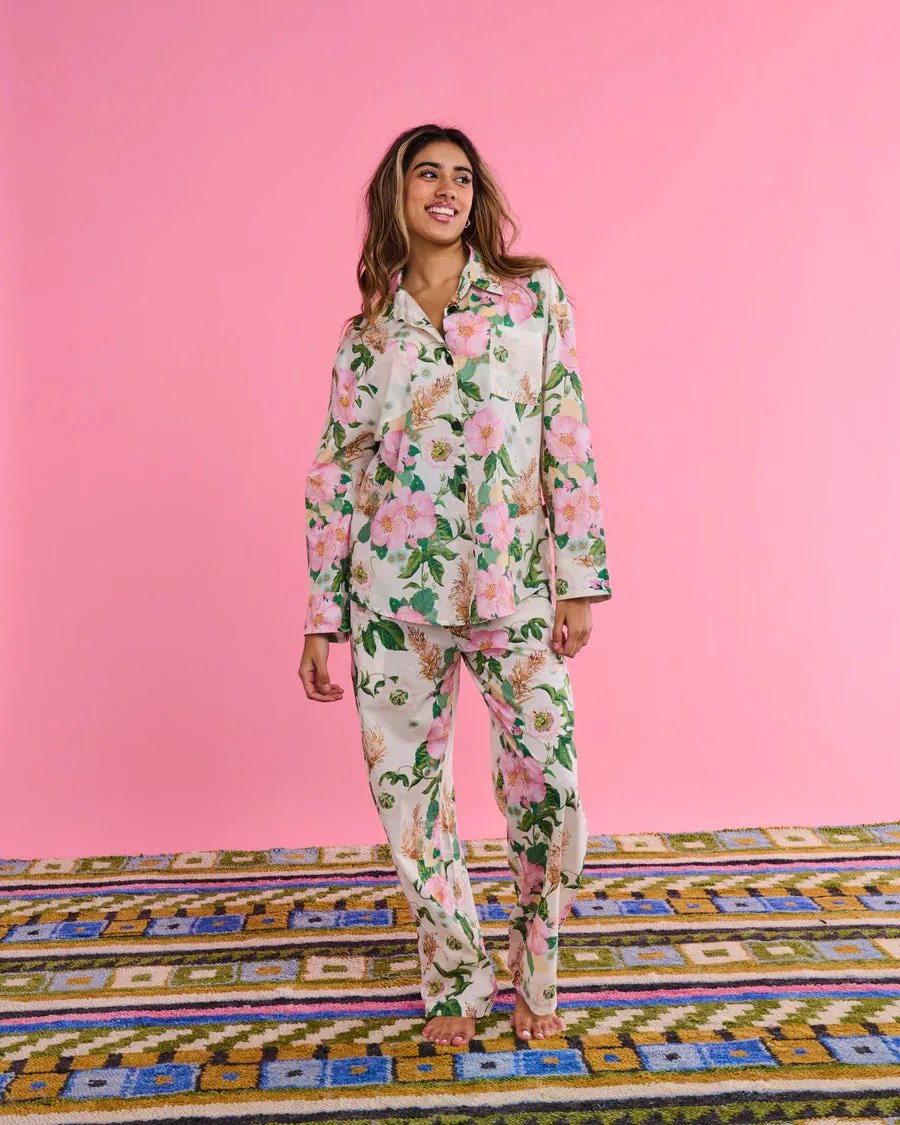 Kip & Co LADIES | Sunday Stroll Organic Cotton Long Sleeve Pyjama Set