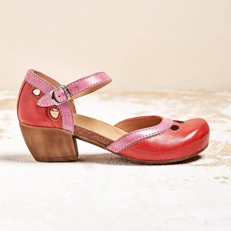 Kylie | Orthopedic Sandals with Low Heel