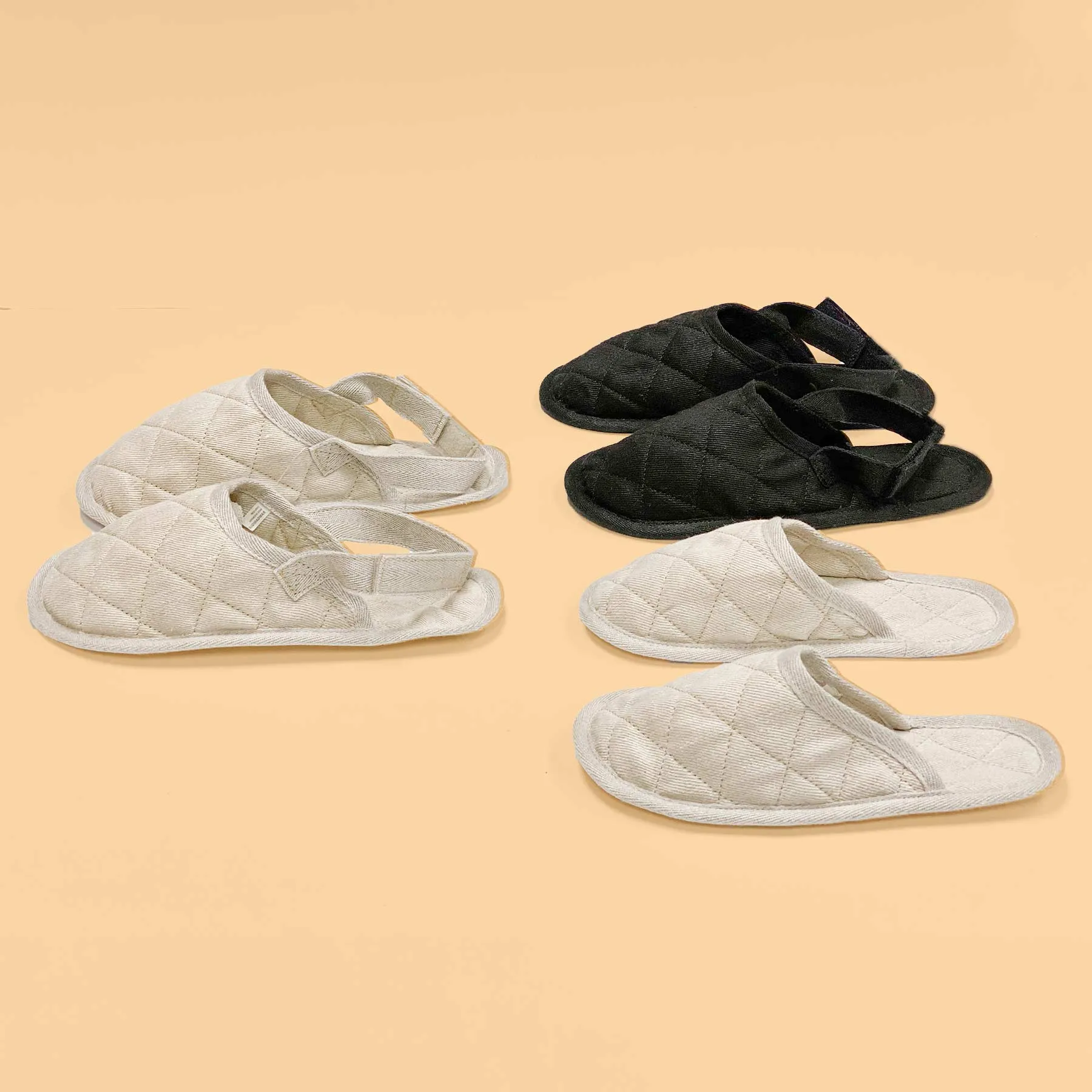 KYOTO 100% Organic Hemp Slippers For Men & Women (Biodegradable) (Discontinued - Closeout)