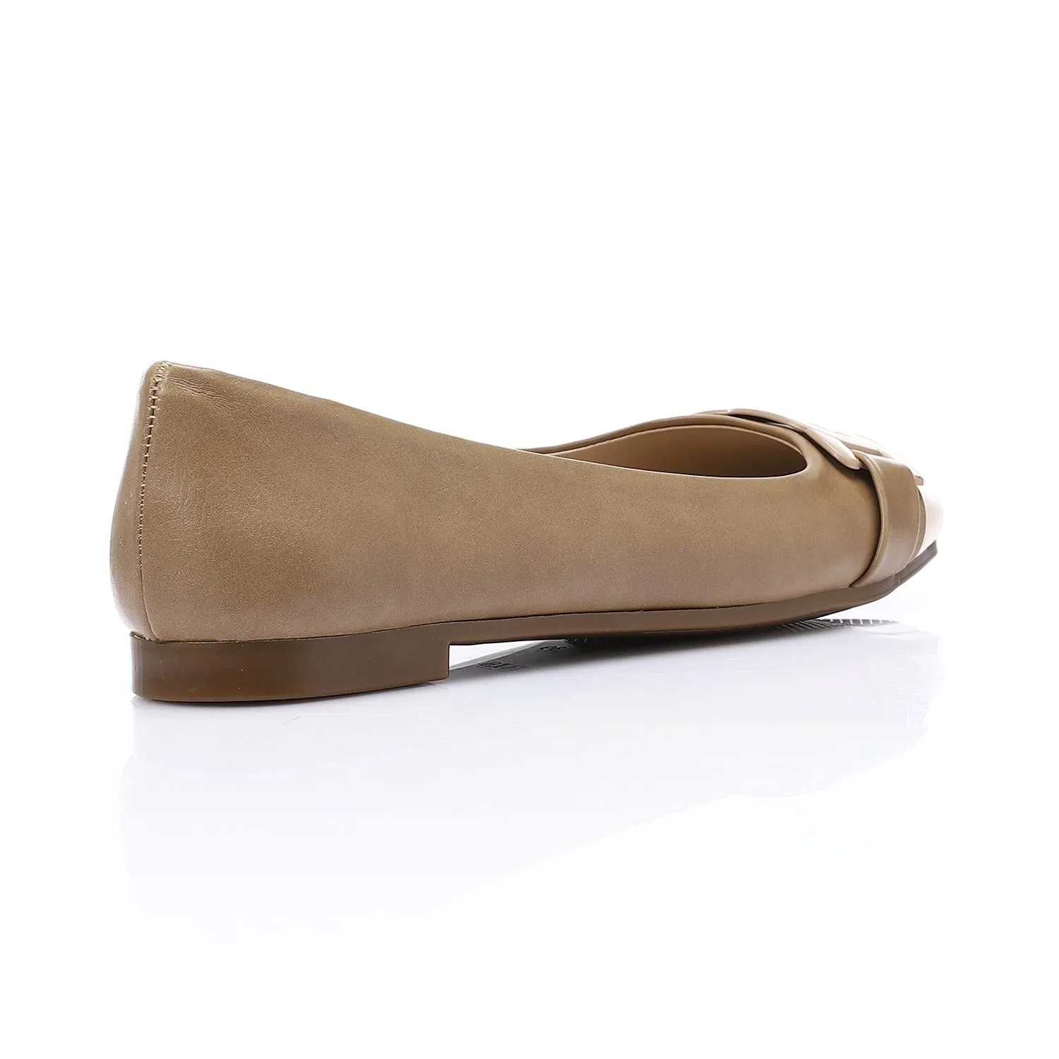 Leather Soft Casual Shoes - Coffee