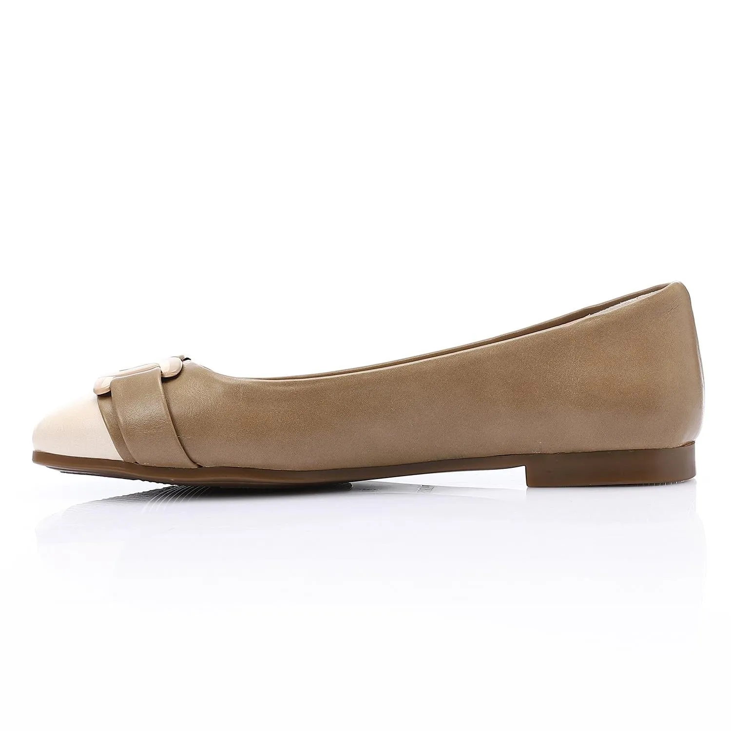 Leather Soft Casual Shoes - Coffee
