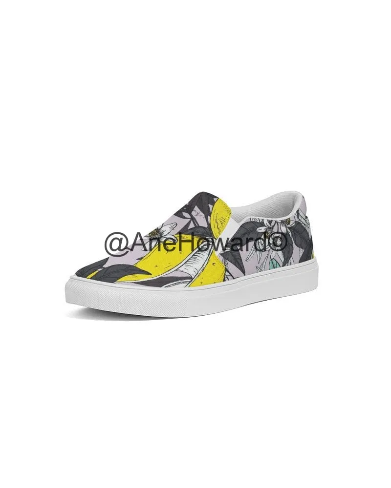 Lemon Tree Men's Slip-On Canvas Shoe