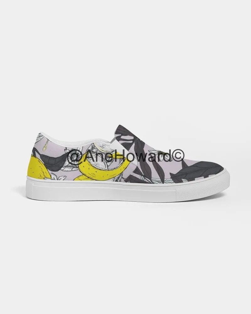 Lemon Tree Men's Slip-On Canvas Shoe