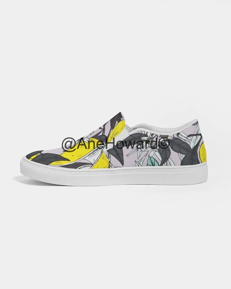 Lemon Tree Men's Slip-On Canvas Shoe
