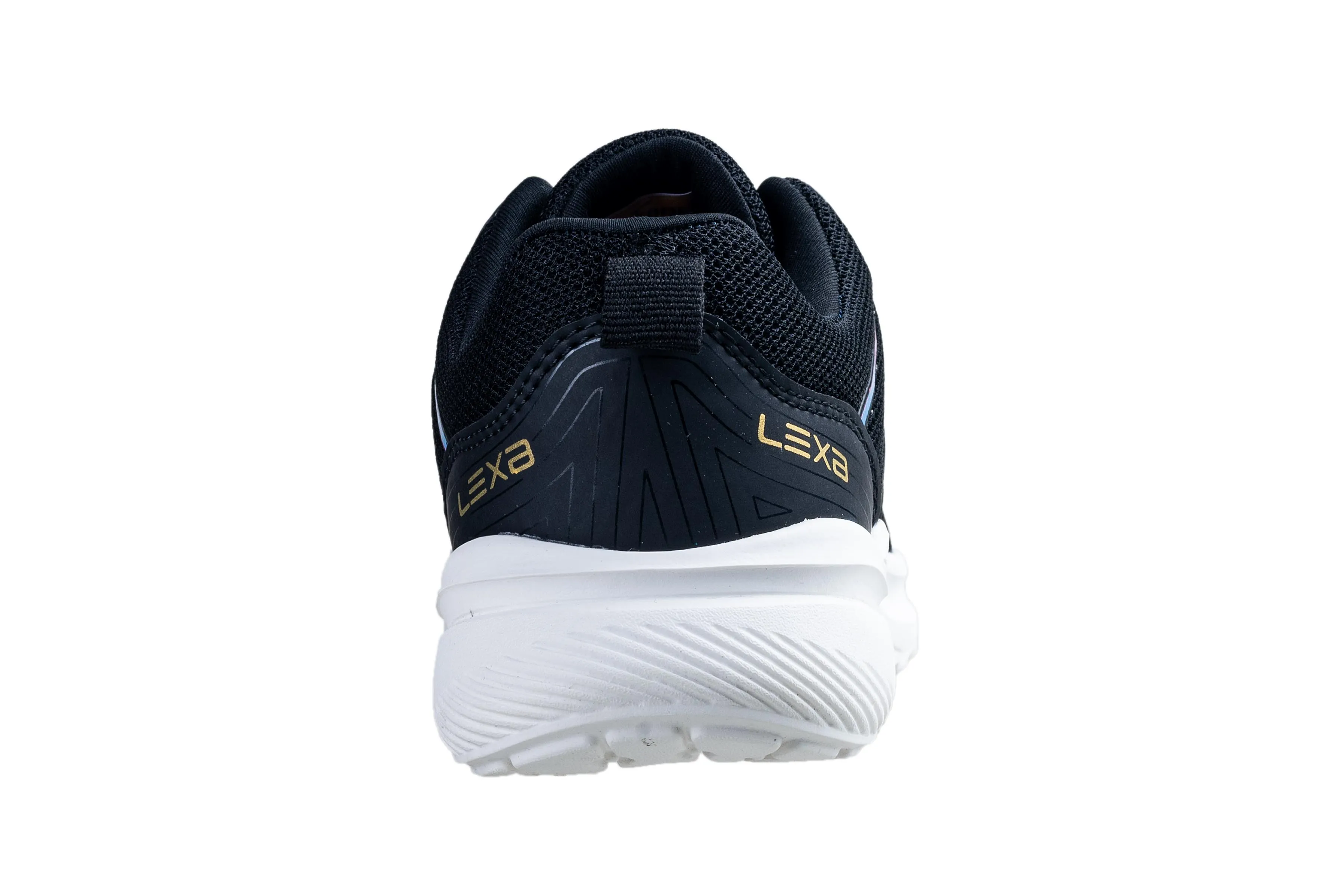 Lexa Ladies Black Sports Shoe