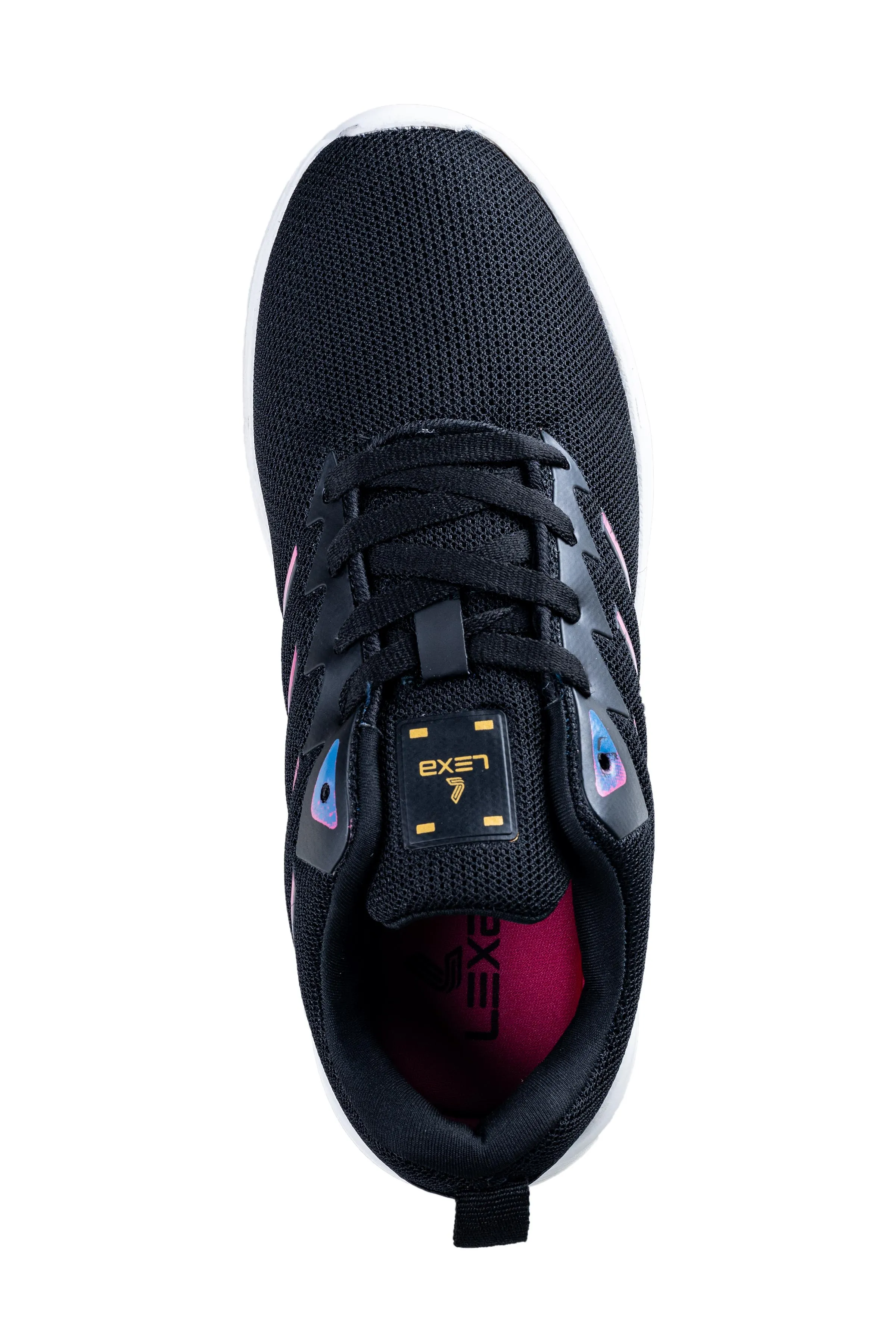 Lexa Ladies Black Sports Shoe