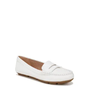 LifeStride Womens Riviera Slip On Loafers Bright White 8 W