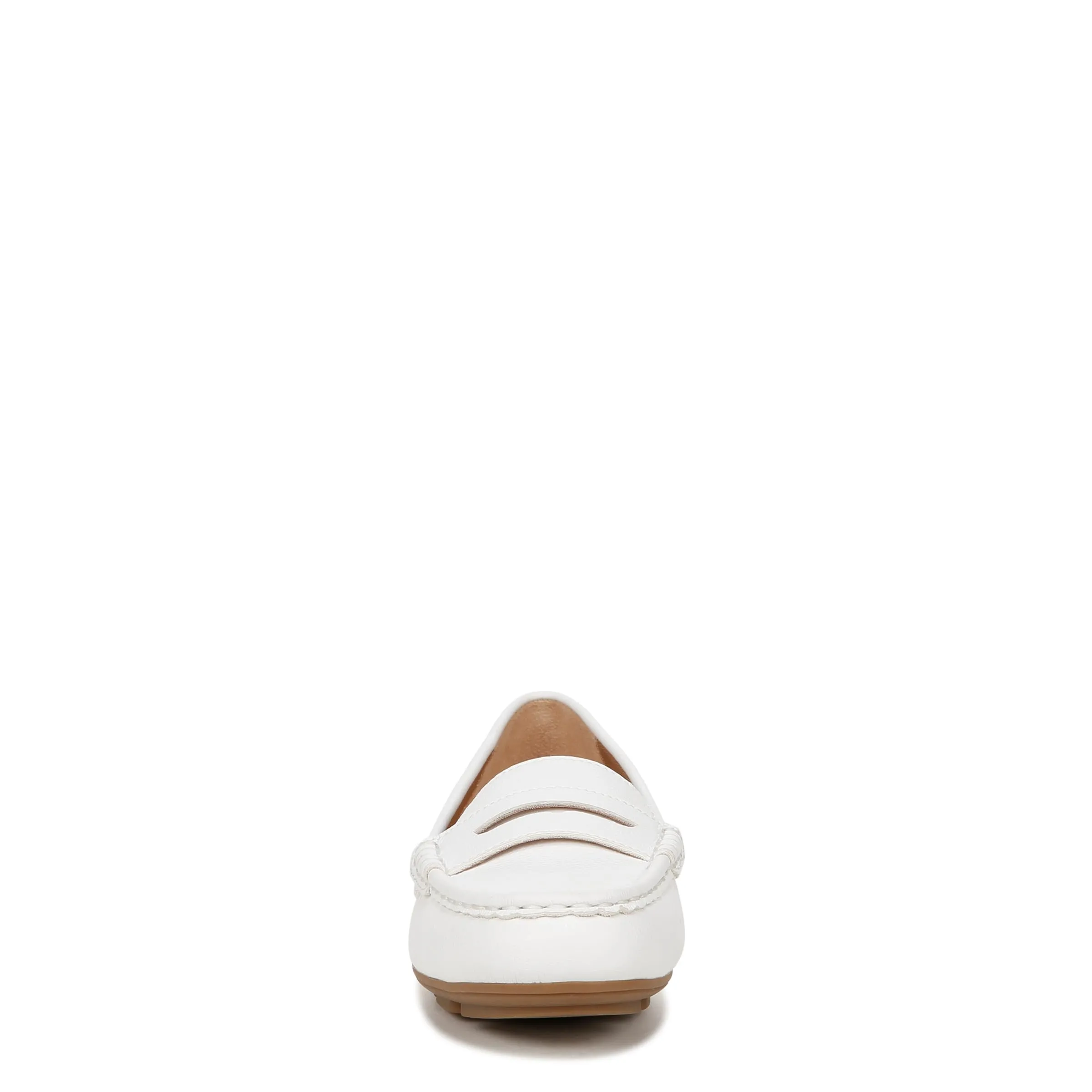 LifeStride Womens Riviera Slip On Loafers Bright White 8 W
