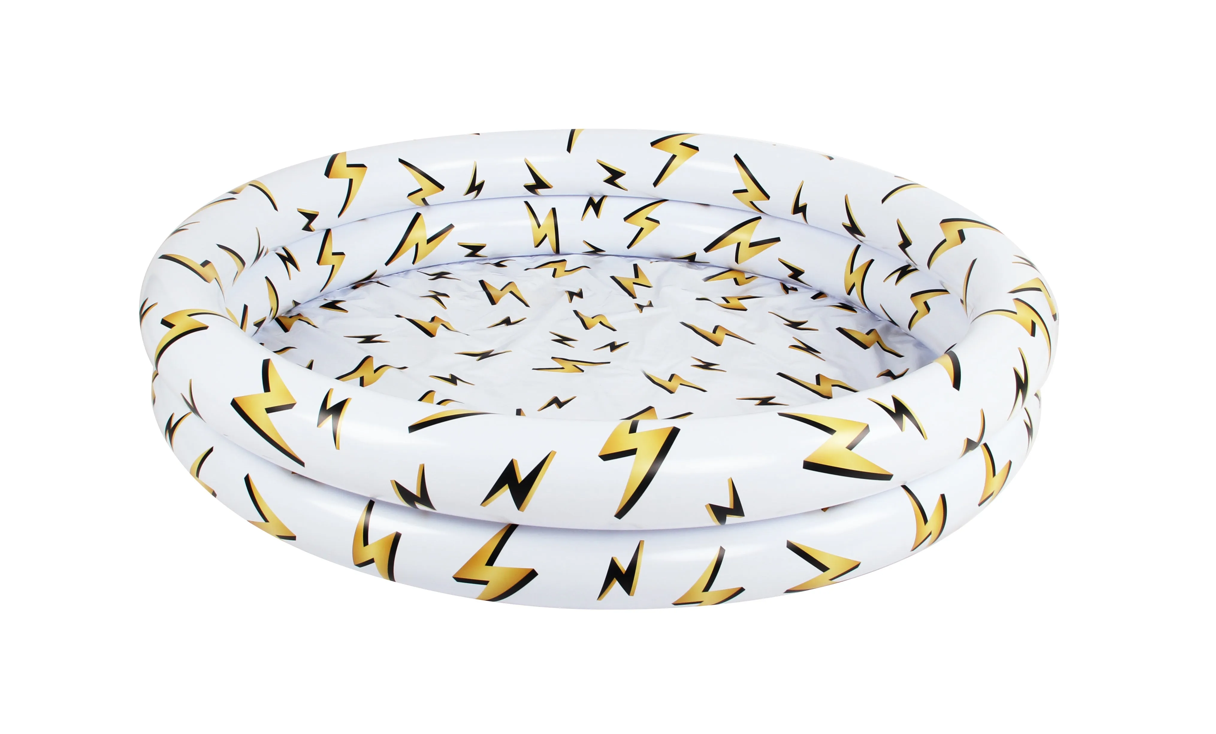 Lightning Bolt 2 Ring Inflatable Pool