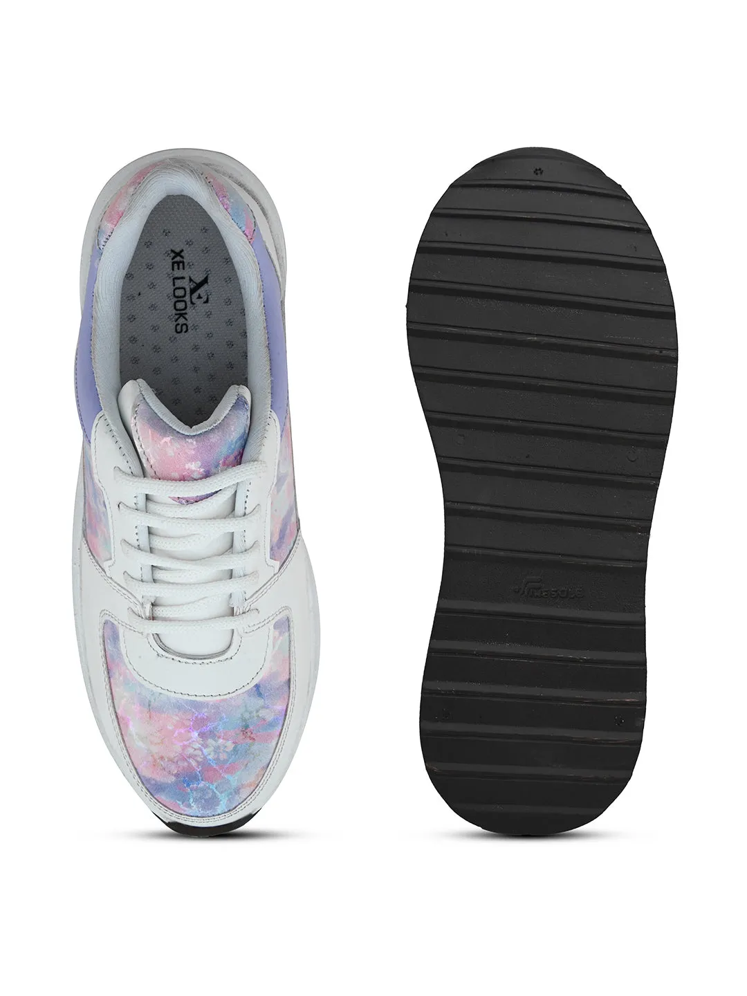 Lightweight Smartlace up Soft Sneaker shoe
