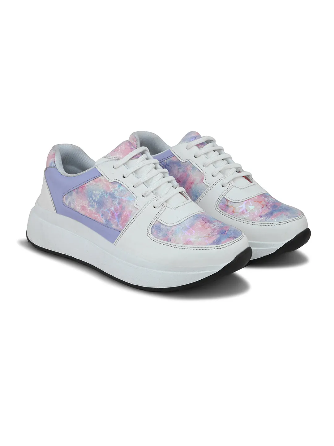 Lightweight Smartlace up Soft Sneaker shoe