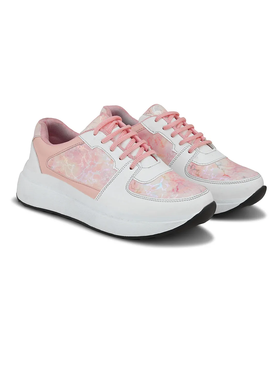 Lightweight Smartlace up Soft Sneaker shoe
