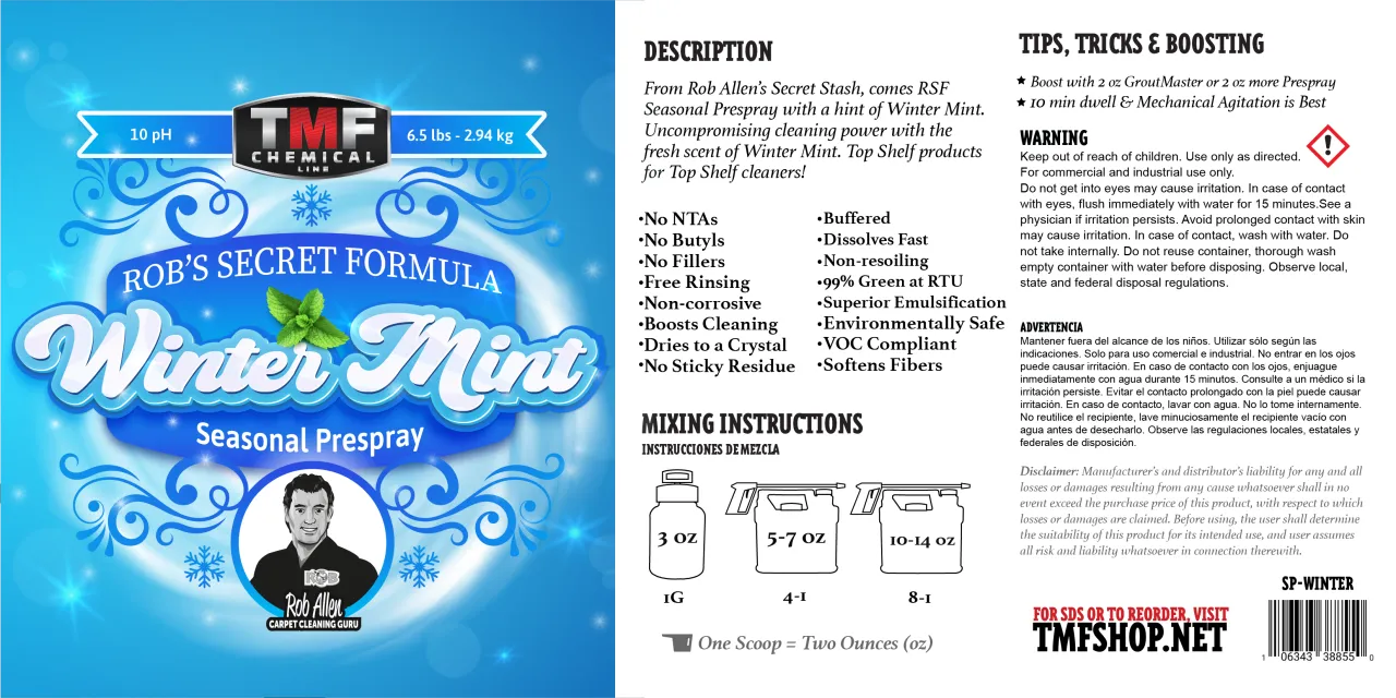 Limited Edition: Winter Mint Seasonal PreSpray