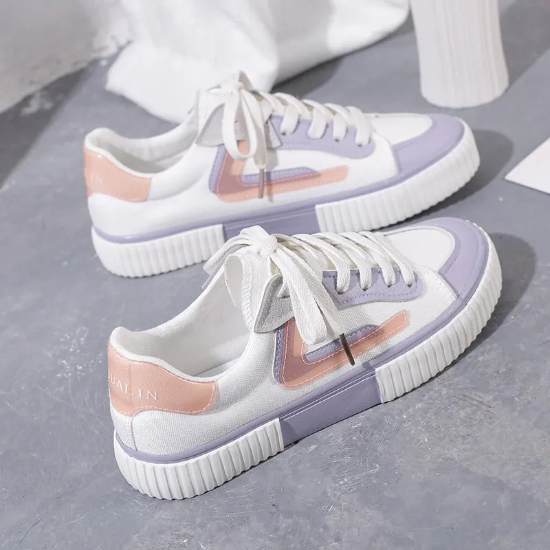 Little White Original Niche Casual Canvas Women's Shoes
