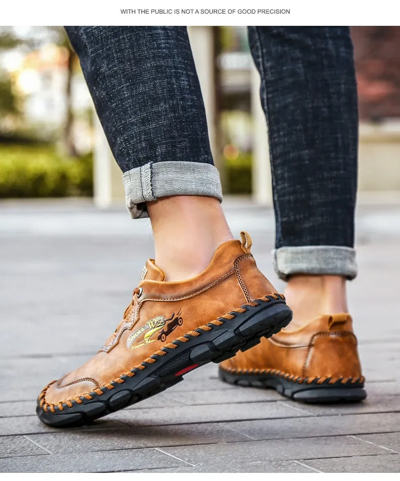 Loafers Flats Outdoor Moccasins Shoes Man