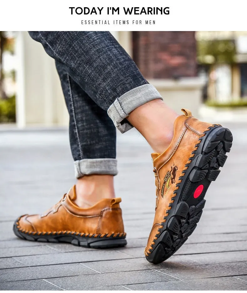 Loafers Flats Outdoor Moccasins Shoes Man