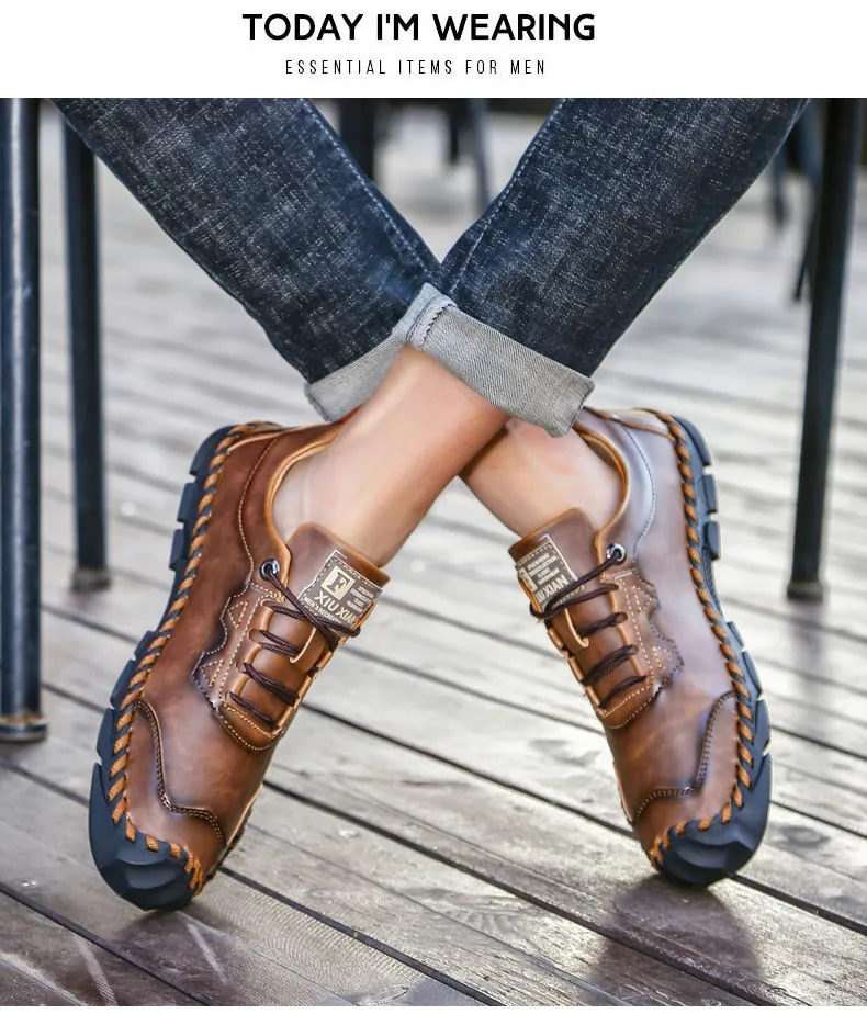 Loafers Flats Outdoor Moccasins Shoes Man