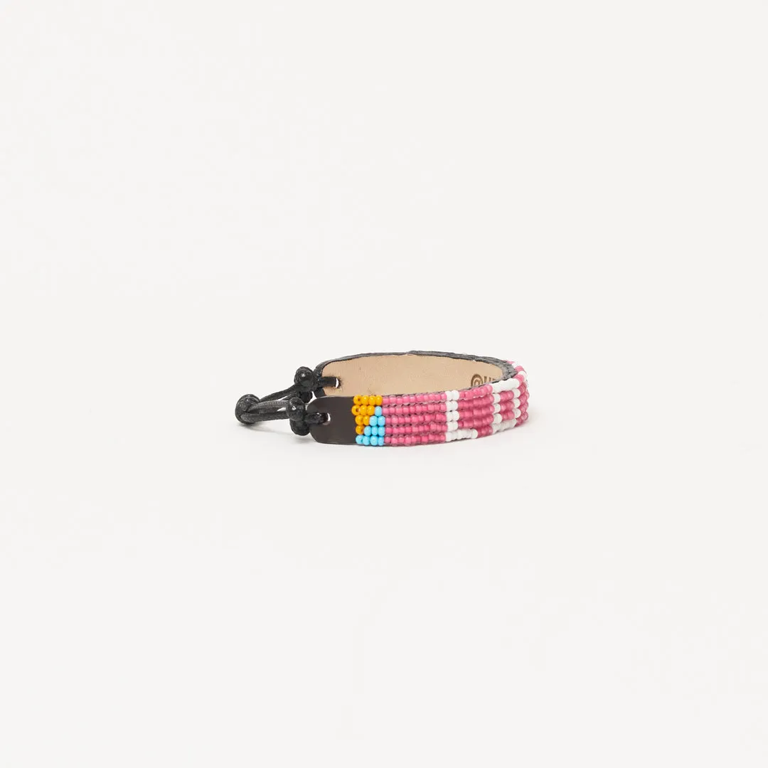LOVE Bracelet - Summer Pink/White
