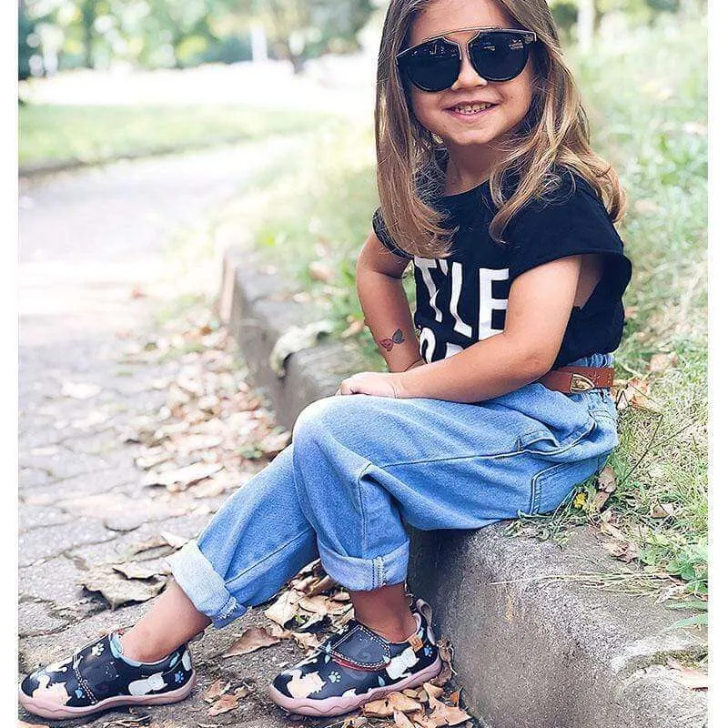 Lovely Cat Kid Loafers For Kids