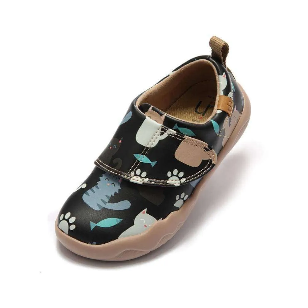 Lovely Cat Kid Loafers For Kids