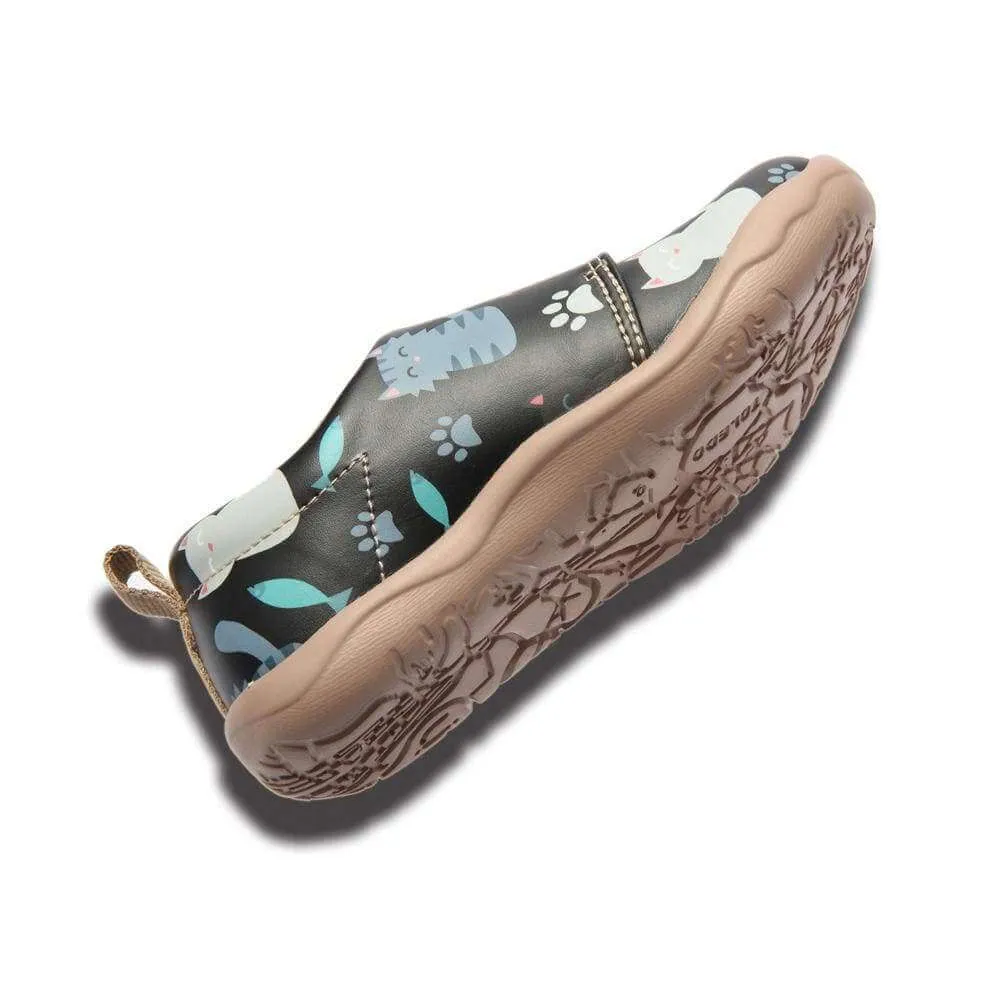 Lovely Cat Kid Loafers For Kids